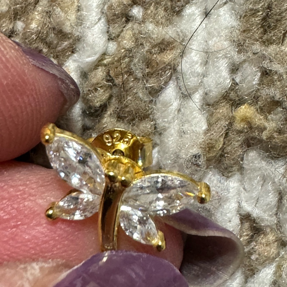 Dragonfly earrrings - Picture 3 of 4